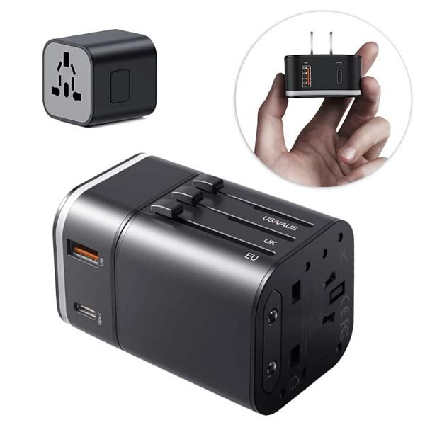 Baseus TZPPS-01 Removable 2 In 1 Universal Travel Adapter